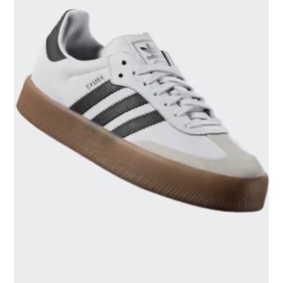 adidas Shoes - Womens Adidas Sambae Sneaker White Black size 9 classic timeless leather